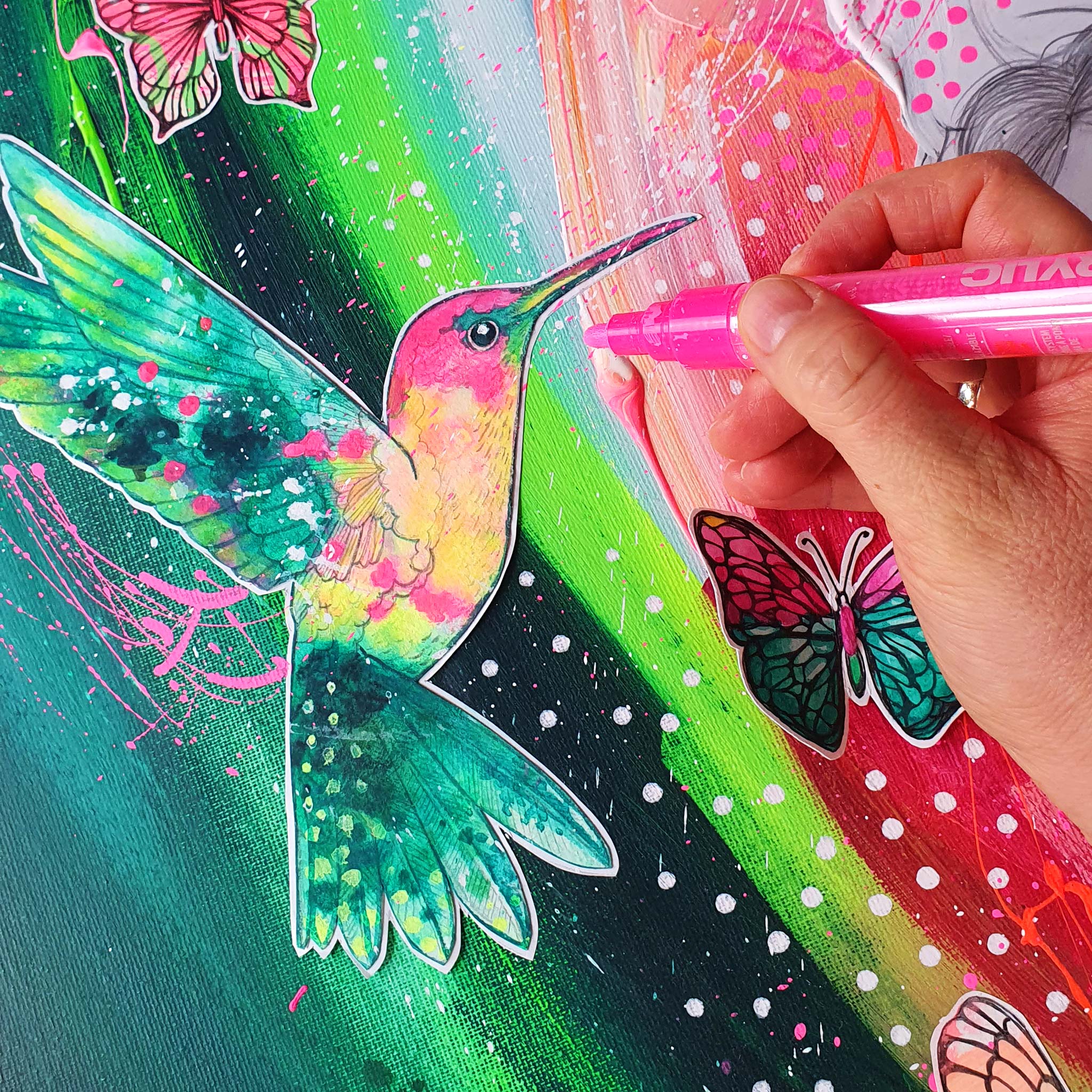 Original Artwork, Ray of light