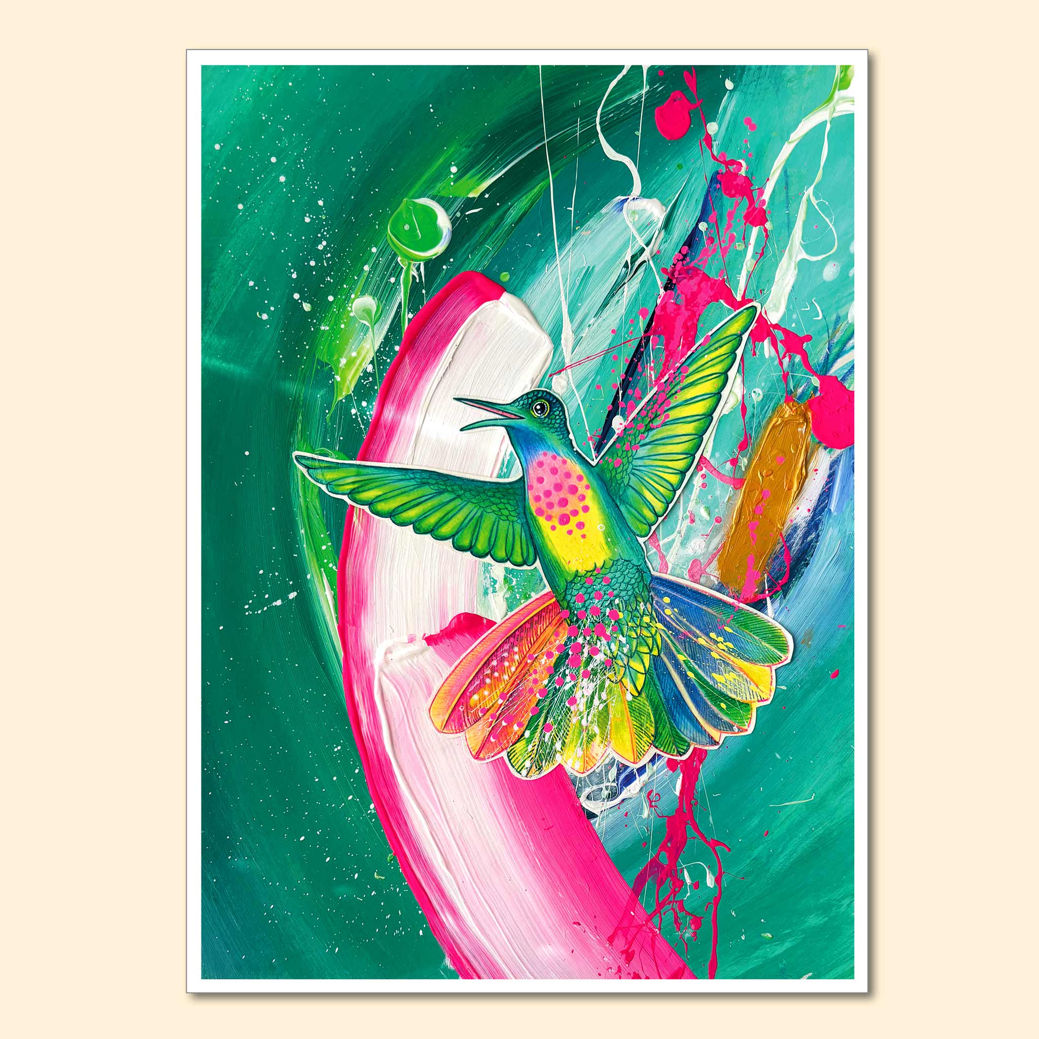 Fine Art Print "Es ist Zeit, in der Sonne zu tanzen!"