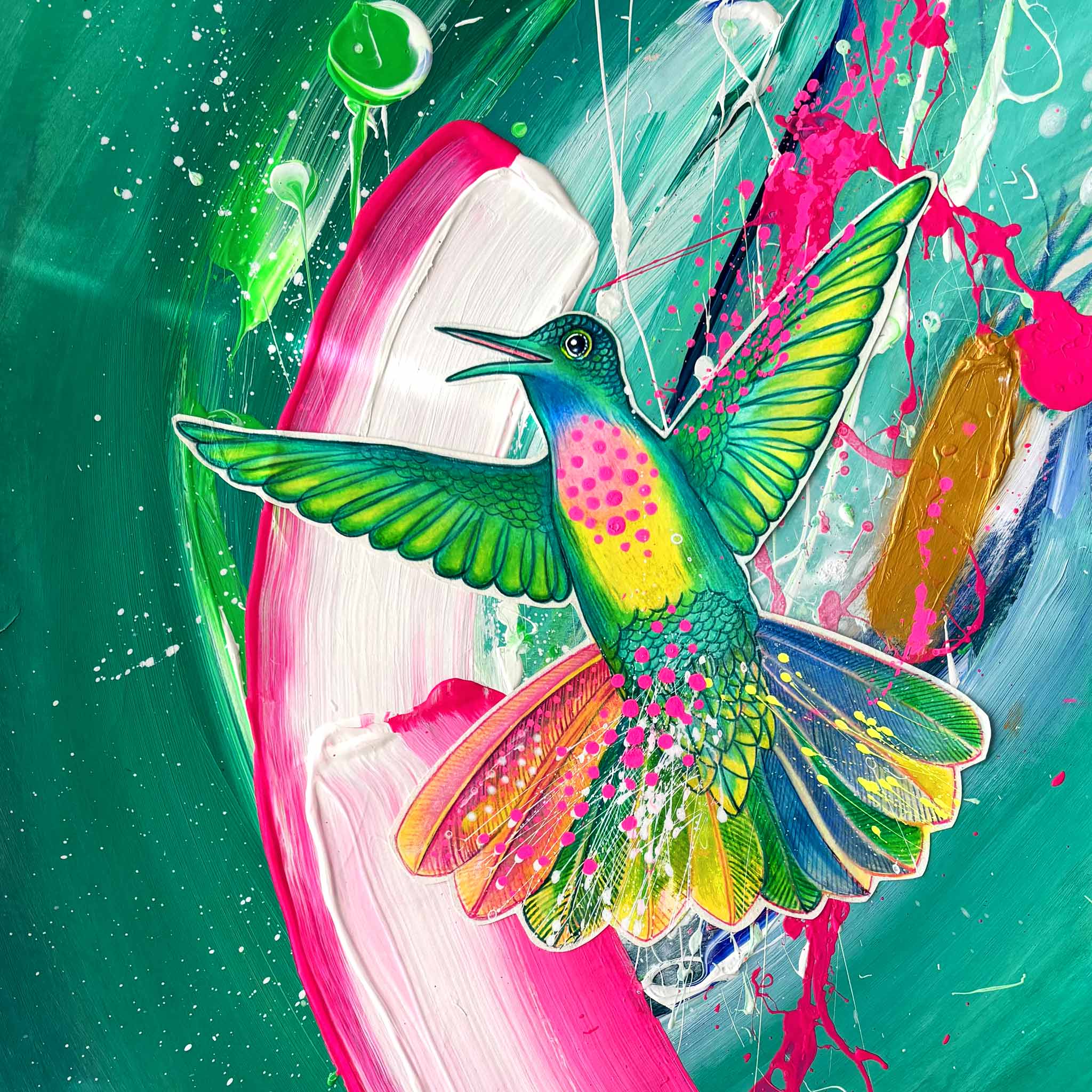 Fine Art Print "Es ist Zeit, in der Sonne zu tanzen!"