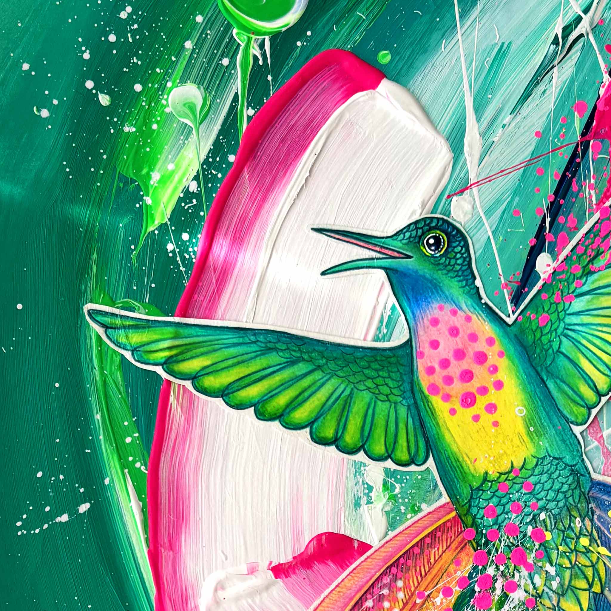 Fine Art Print "Es ist Zeit, in der Sonne zu tanzen!"