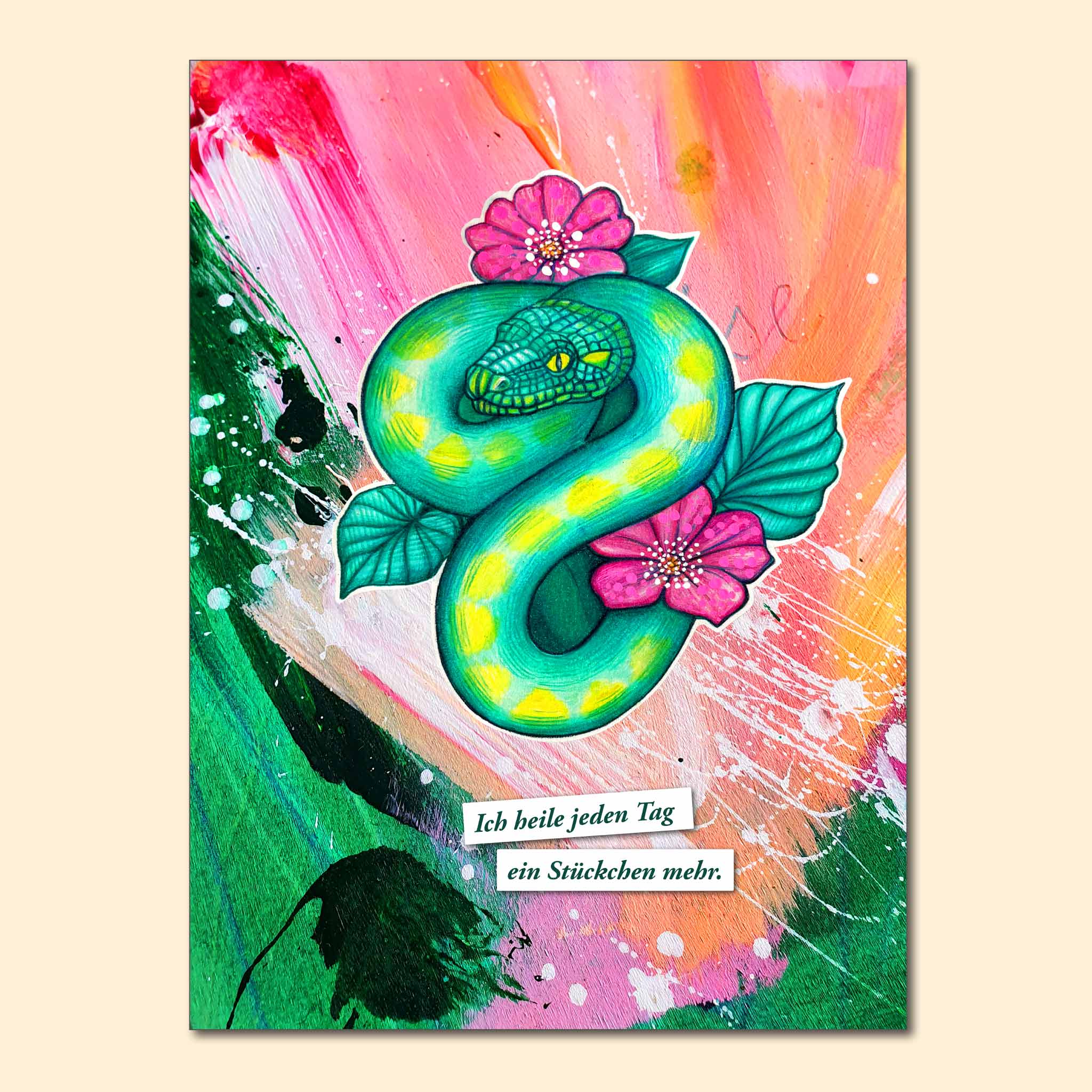 Artwork „Ich heile jeden Tag“