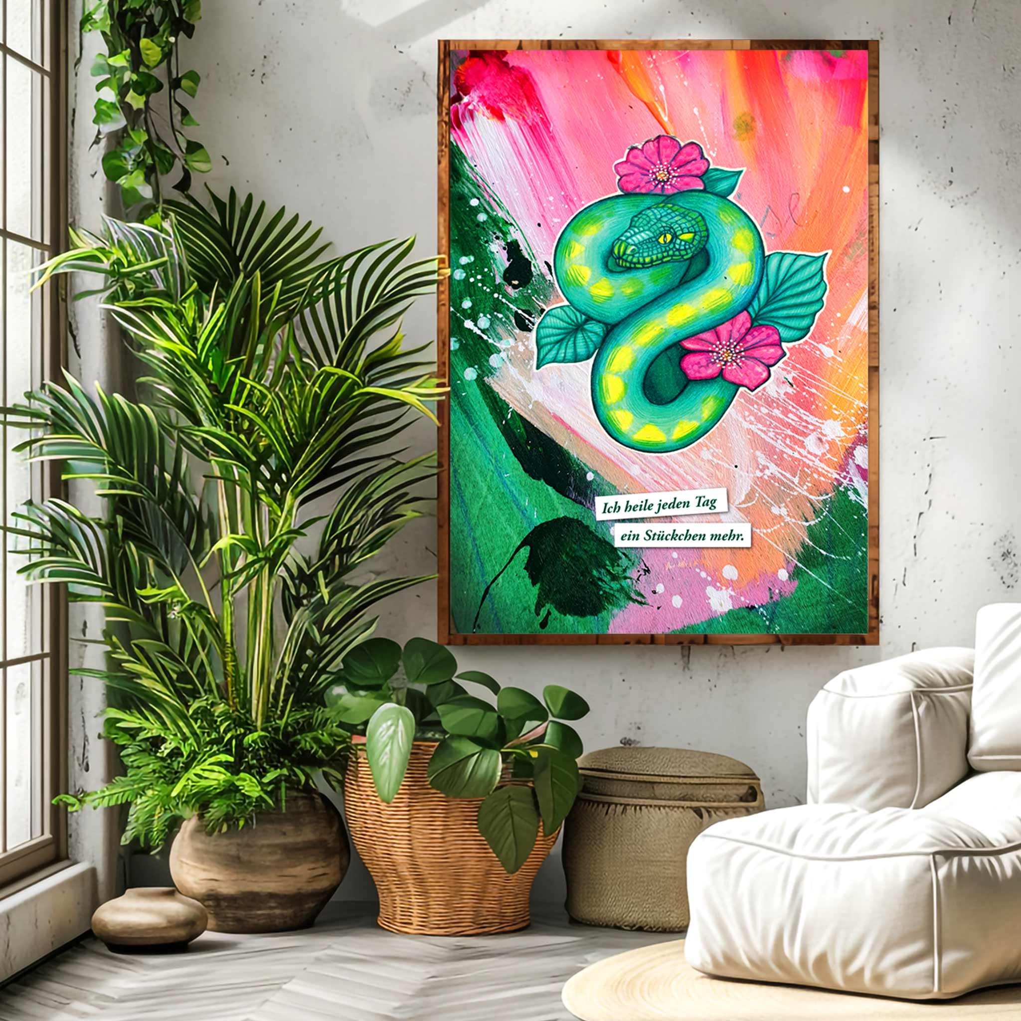 Artwork „Ich heile jeden Tag“