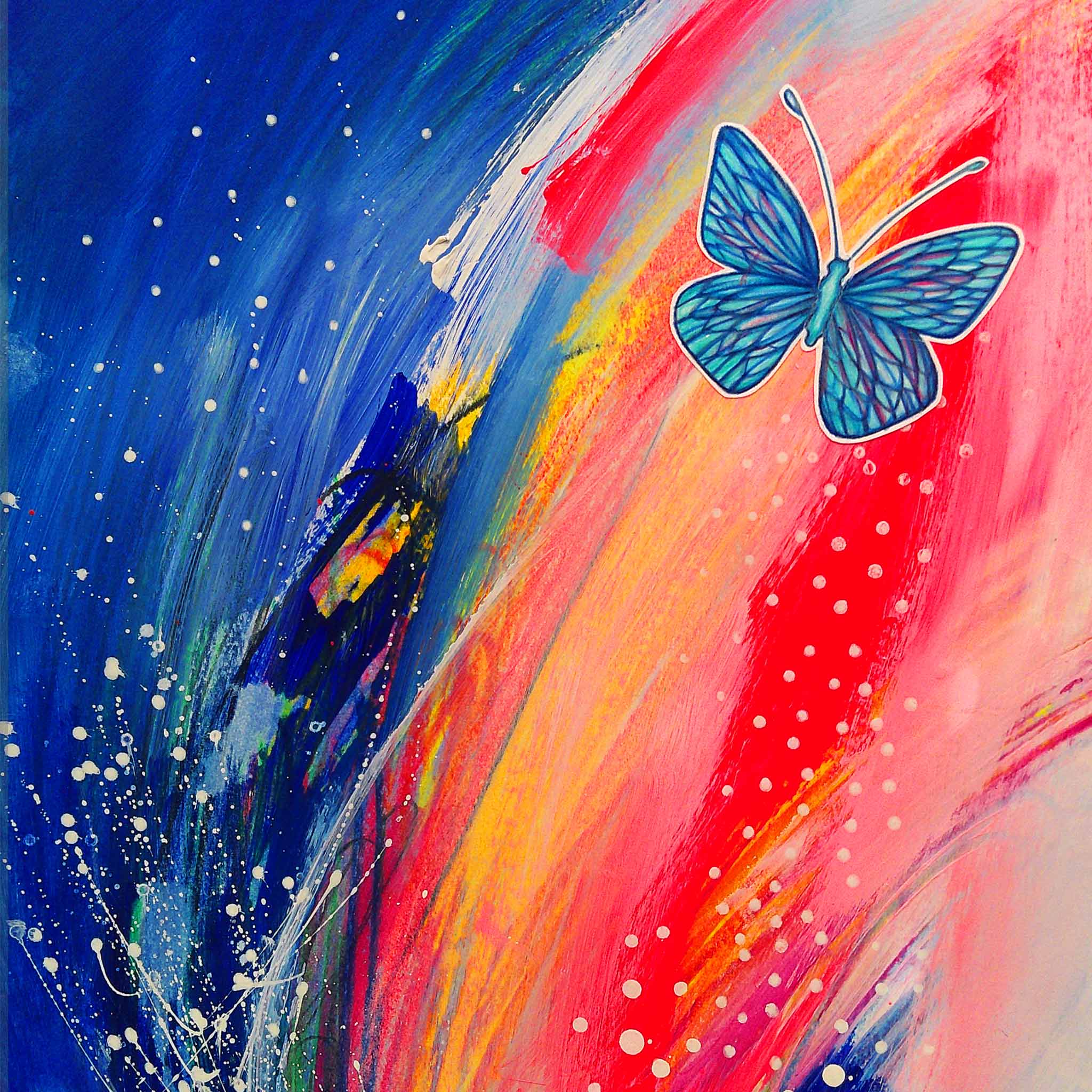 Artwork "Du bist hier, um in der Sonne zu schillern"