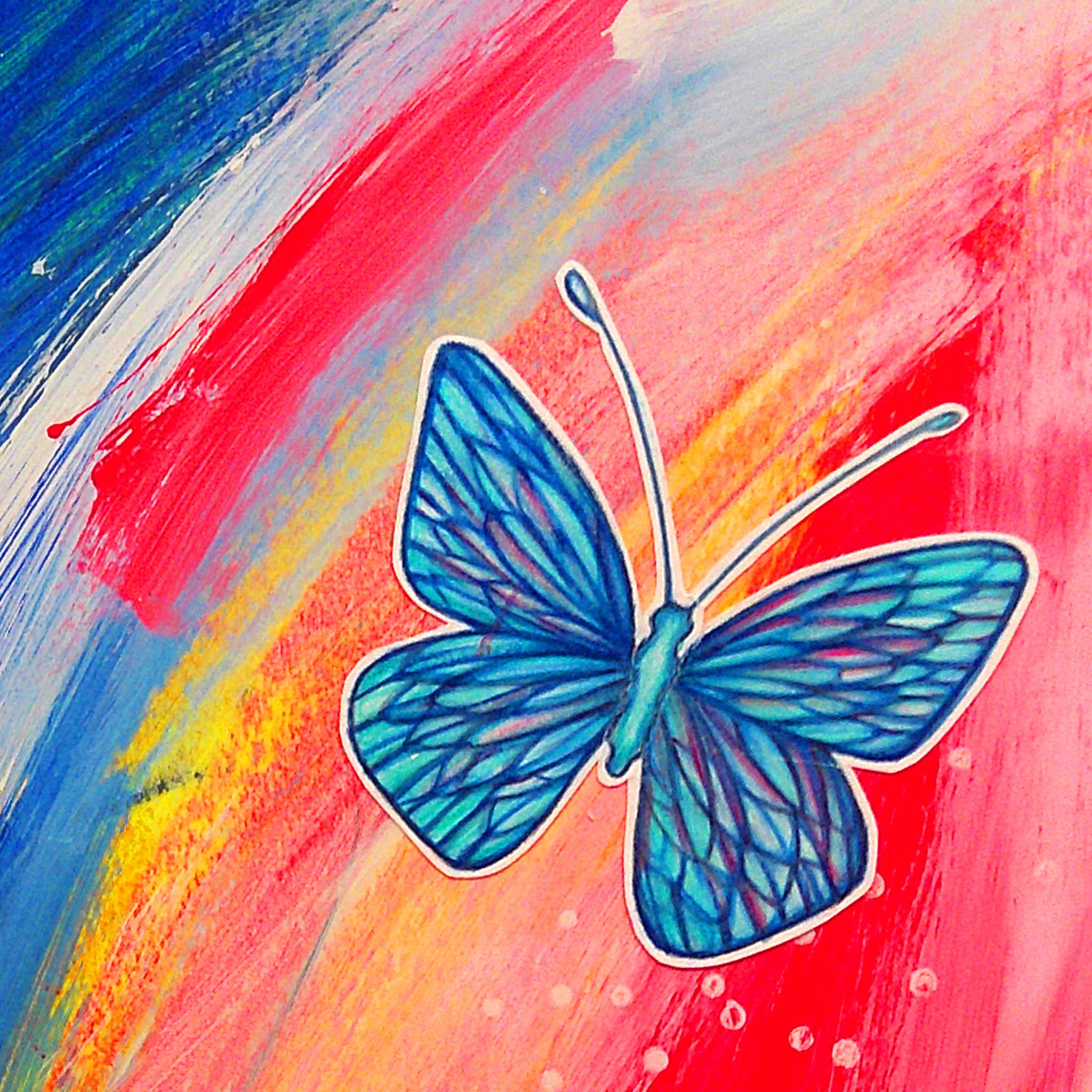 Artwork "Du bist hier, um in der Sonne zu schillern"