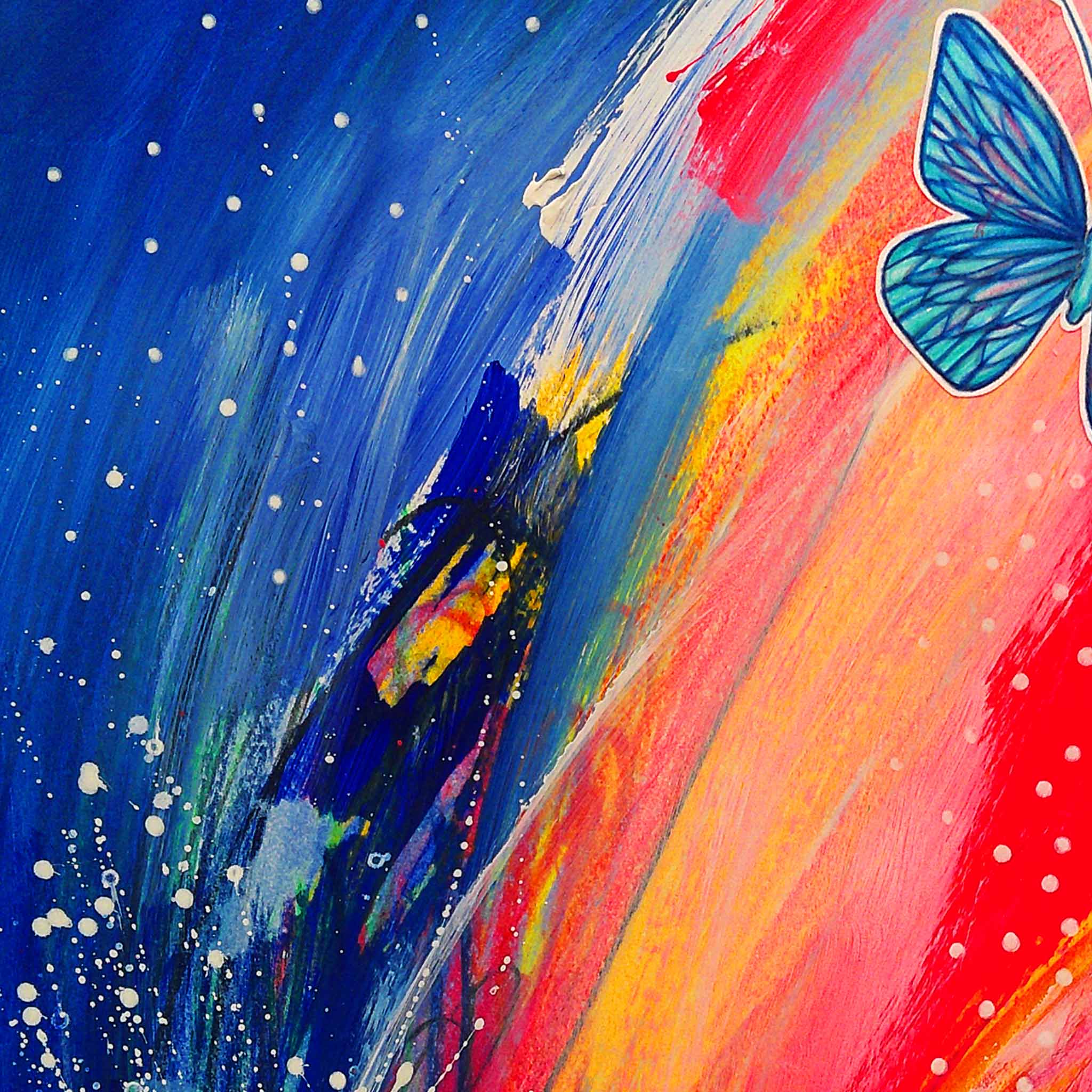 Artwork "Du bist hier, um in der Sonne zu schillern"