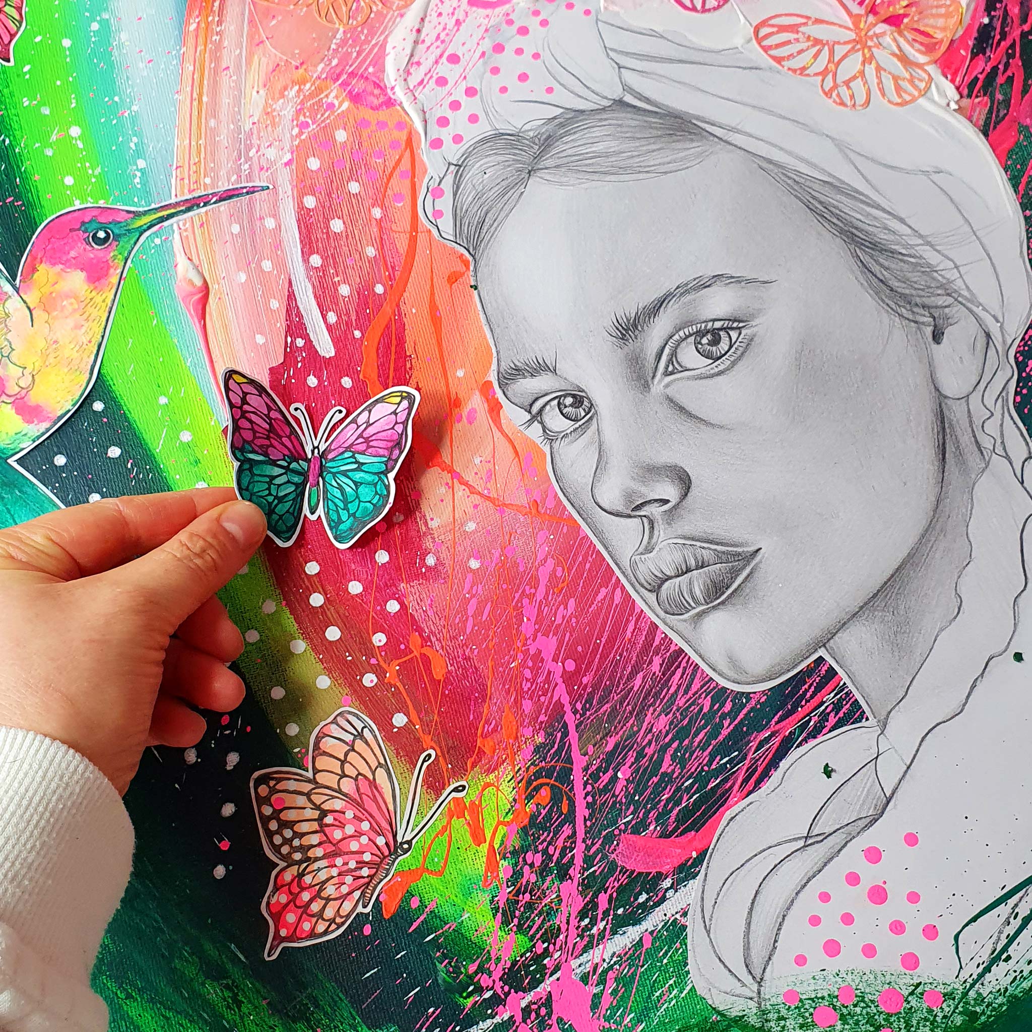 Original Artwork, Ray of light