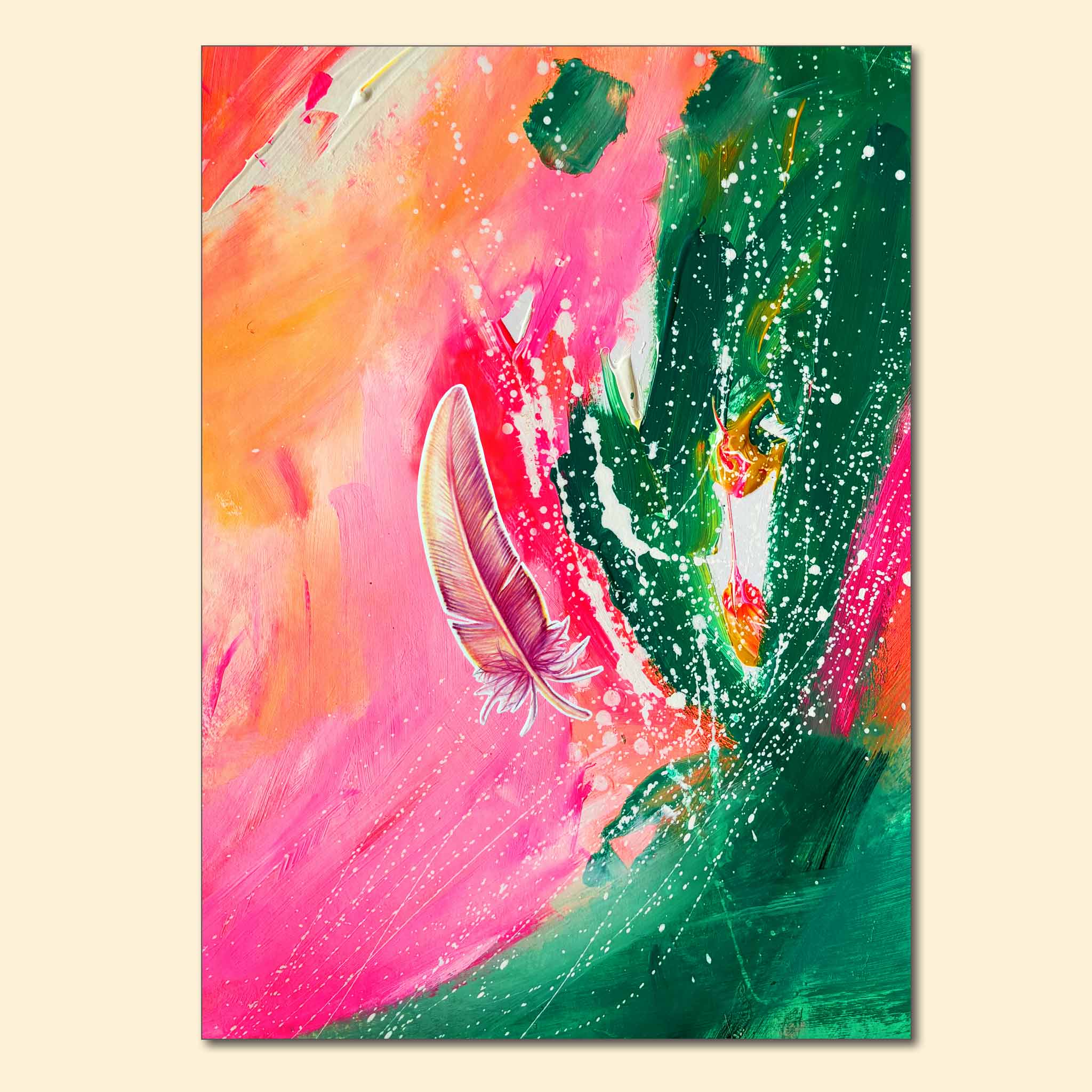 Artwork "Federleicht"