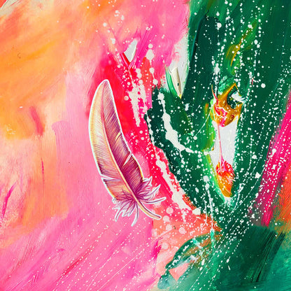 Artwork "Federleicht"