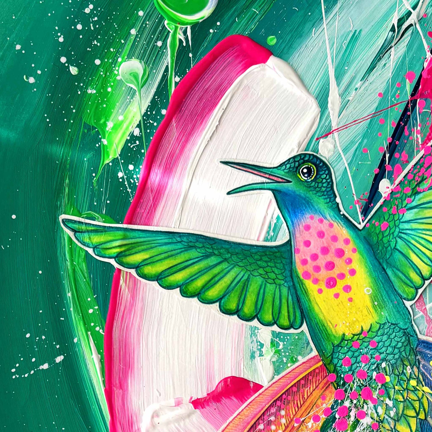 Fine Art Print "Es ist Zeit, in der Sonne zu tanzen!"