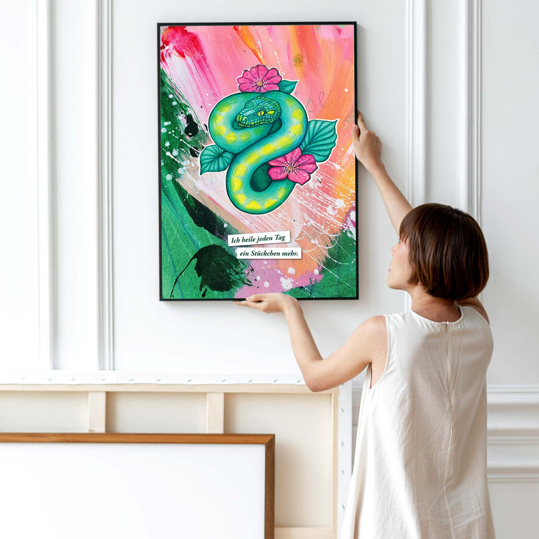 Fine Art Print „Ich heile jeden Tag ein Stückchen mehr“