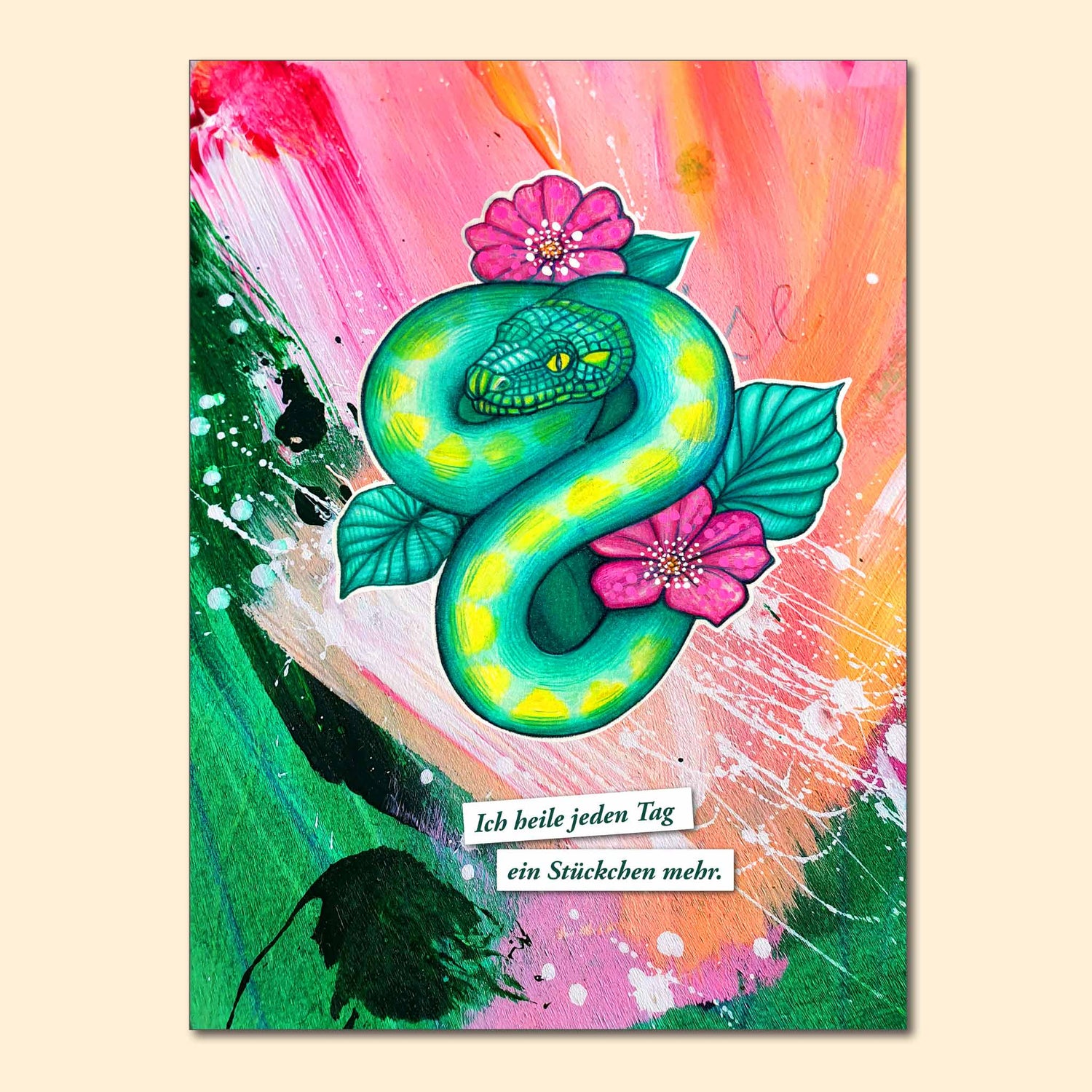 Artwork „Ich heile jeden Tag“