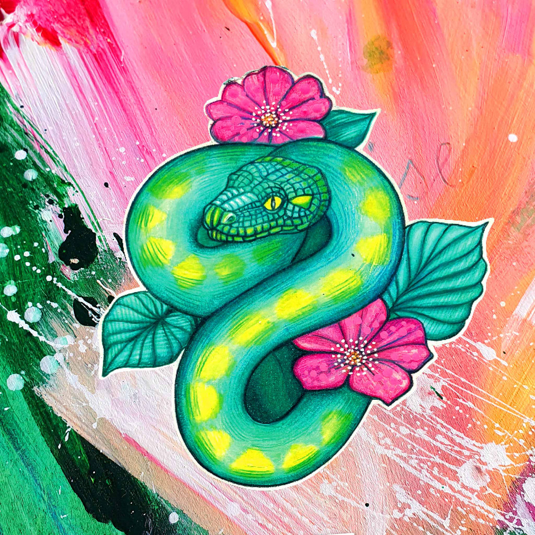 Fine Art Print „Ich heile jeden Tag ein Stückchen mehr“