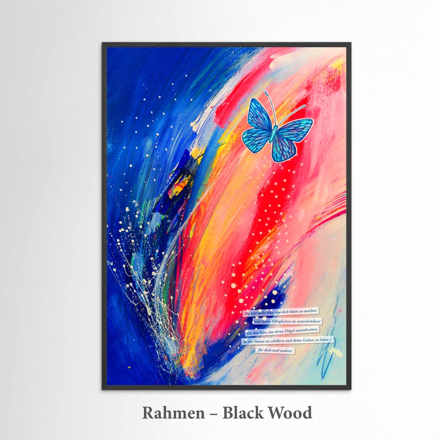 Artwork "Du bist hier, um in der Sonne zu schillern"