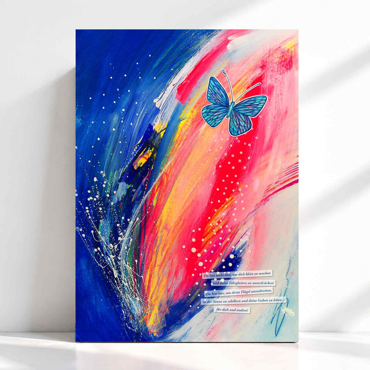 Artwork "Du bist hier, um in der Sonne zu schillern"