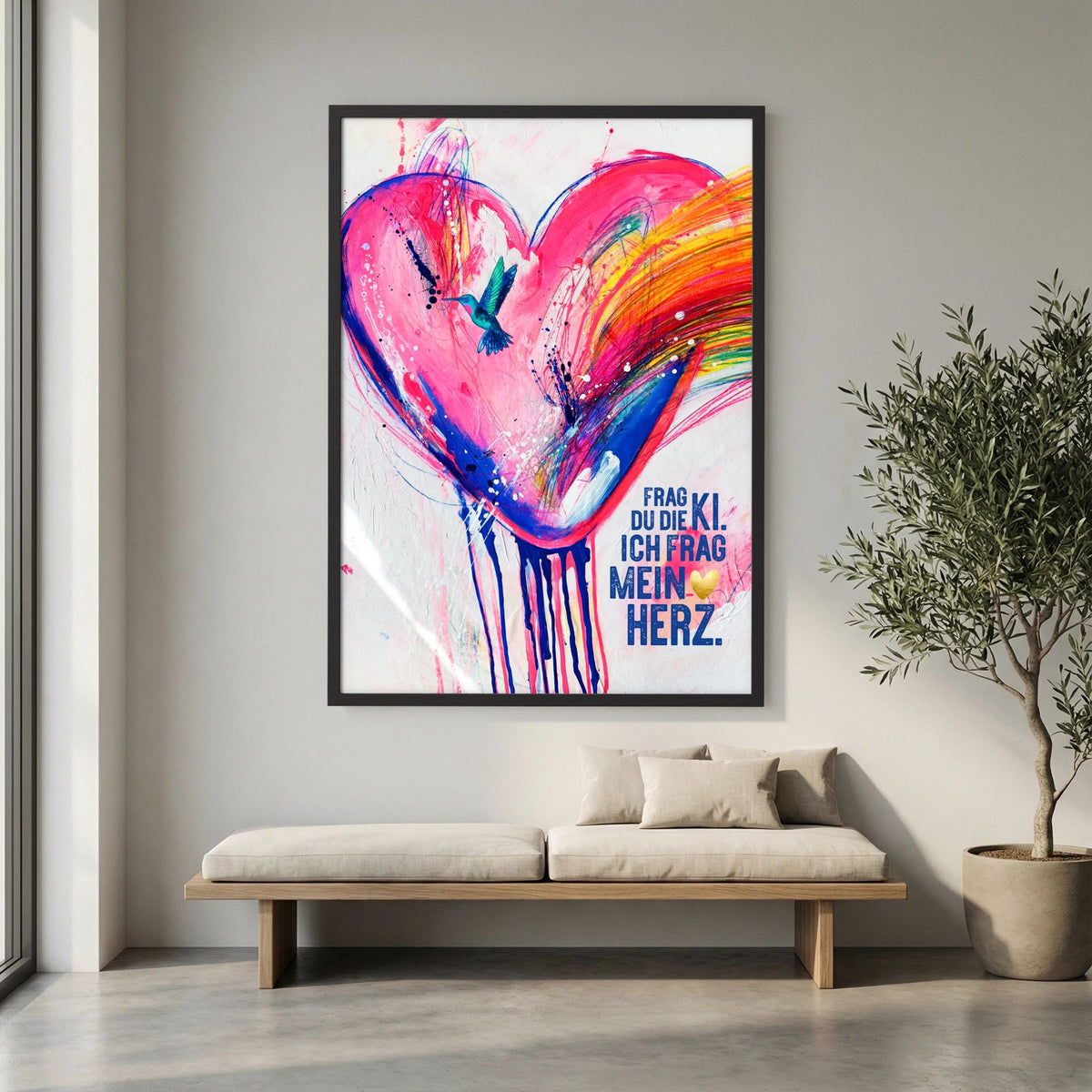 Artwork „Ich frag mein Herz“